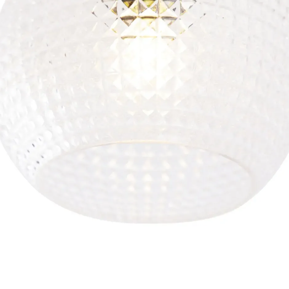 Qazqa plafondlamp sphere goudkleurig e27