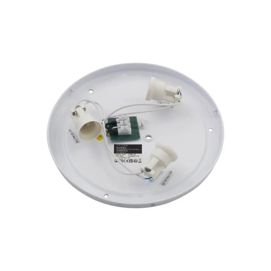 Qazqa plafondlamp trammy beige e27