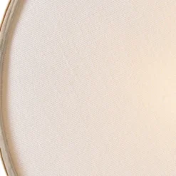 Qazqa plafondlamp tromma beige e27