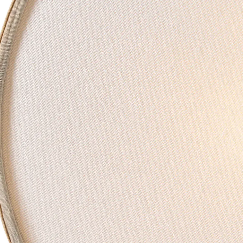 Qazqa plafondlamp tromma beige e27
