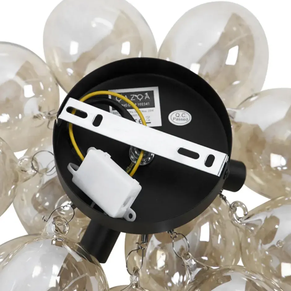Qazqa plafondlamp uvas goudkleurig g9