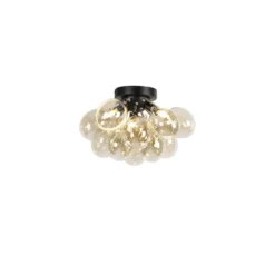 Qazqa plafondlamp uvas goudkleurig g9