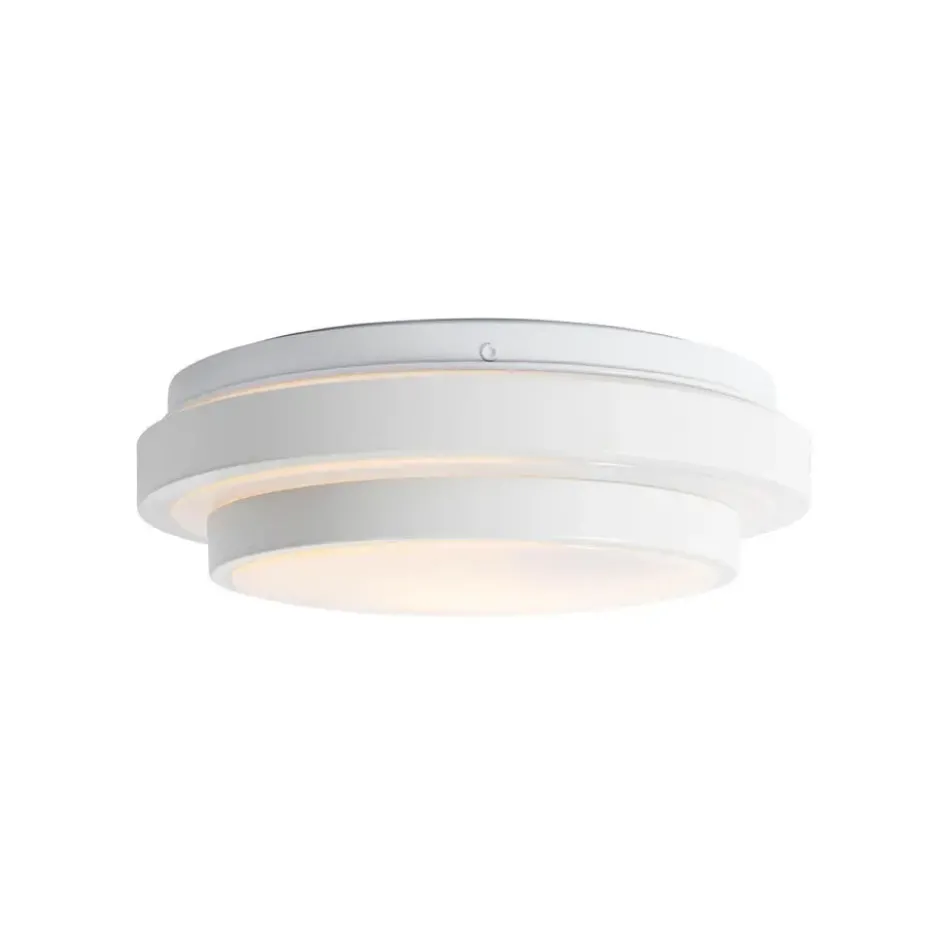 Qazqa plafondlamp walden wit e27