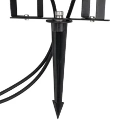 Qazqa prikspot basic zwart gu10