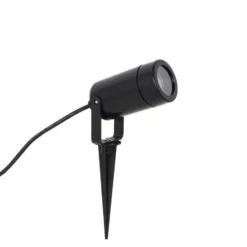 Qazqa prikspot solo eco zwart gu10