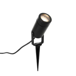 Qazqa prikspot solo eco zwart gu10