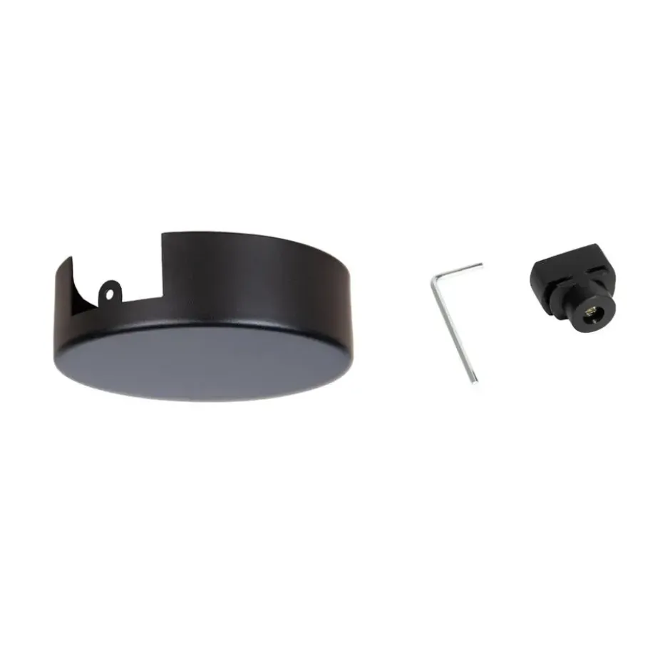 Qazqa railverlichting accessoire iconic zwart