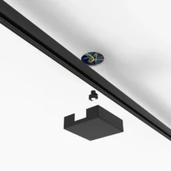 Qazqa railverlichting accessoire iconic zwart