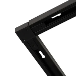 Qazqa railverlichting set iconic jeana zwart gu10