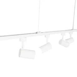 Qazqa railverlichting set iconic jeana wit gu10