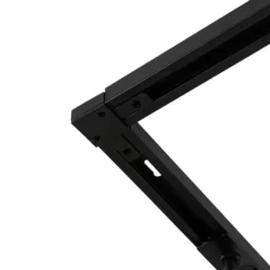 Qazqa railverlichting set iconic jeana zwart gu10
