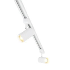Qazqa railverlichting set iconic jeana wit gu10