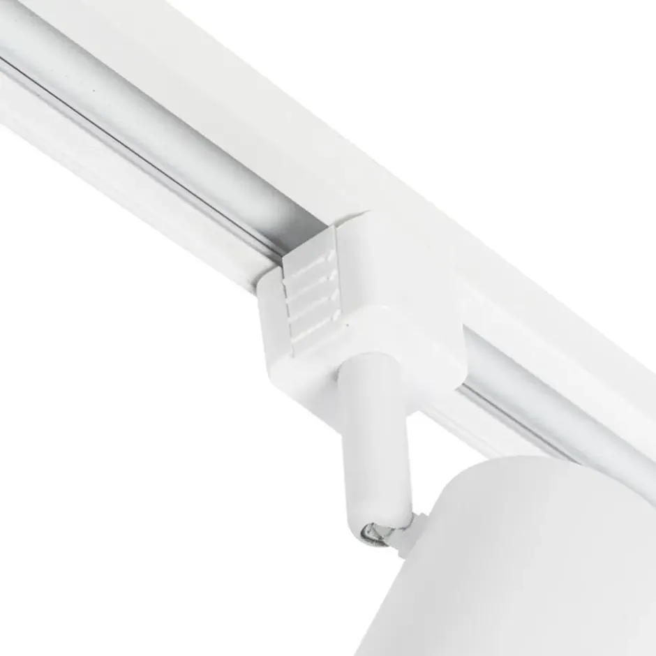 Qazqa railverlichting set iconic jeana wit gu10