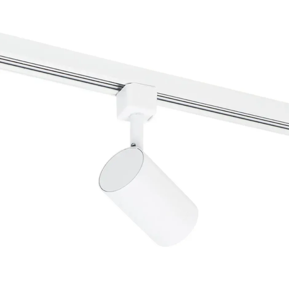 Qazqa railverlichting set iconic jeana wit gu10