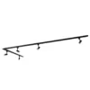 Qazqa railverlichting set iconic jeany zwart gu10