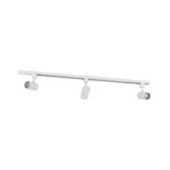 Qazqa railverlichting set iconic jeana wit gu10