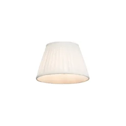 Qazqa rond plisse crème
