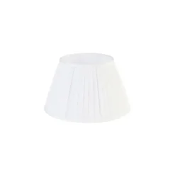 Qazqa rond plisse crème