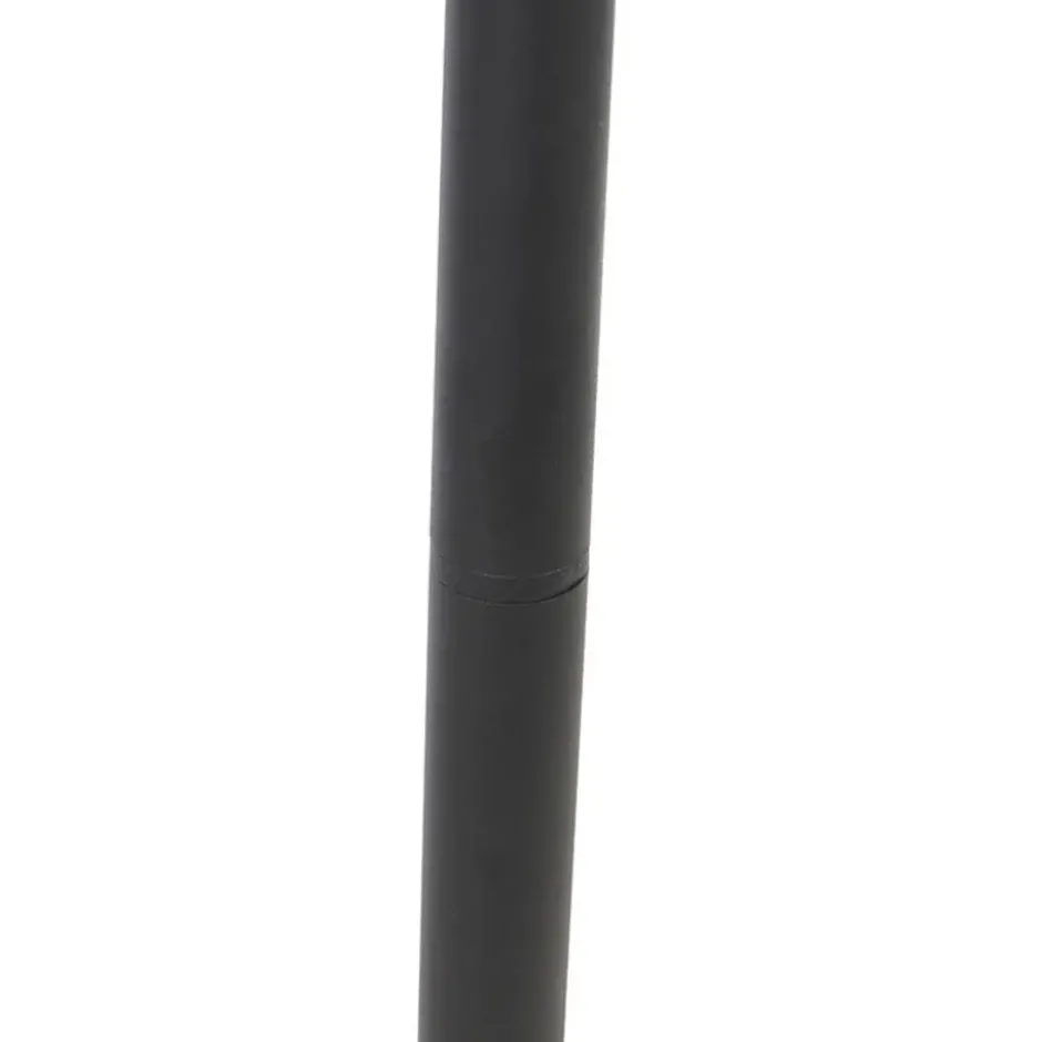 Qazqa sokkellamp charlois zwart e27