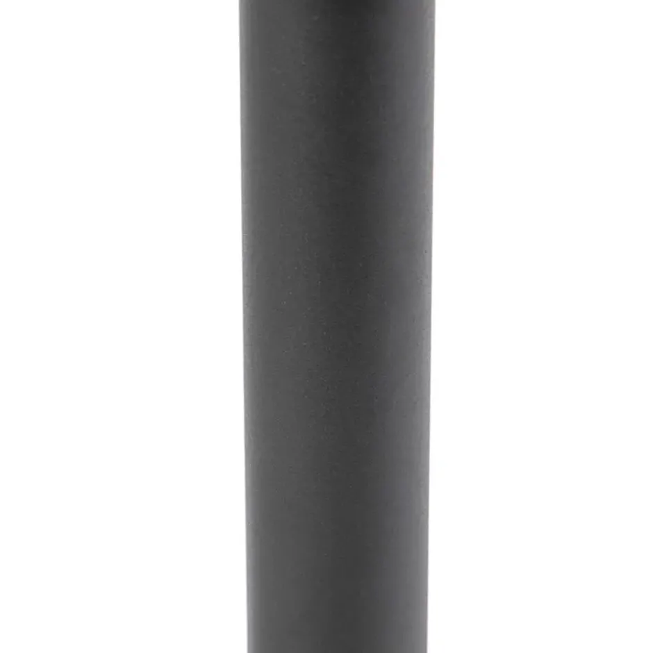 Qazqa sokkellamp gleam zwart e27