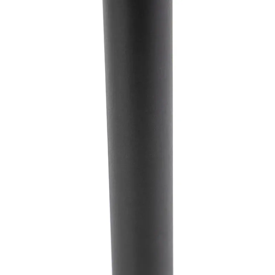 Qazqa sokkellamp gleam zwart e27