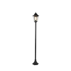 Qazqa sokkellamp new orleans zwart e27