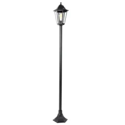 Qazqa sokkellamp new orleans zwart e27