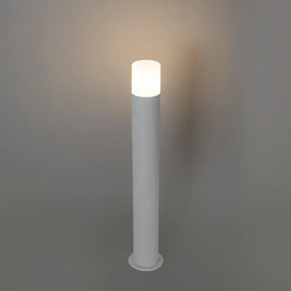 Qazqa sokkellamp odense wit e27