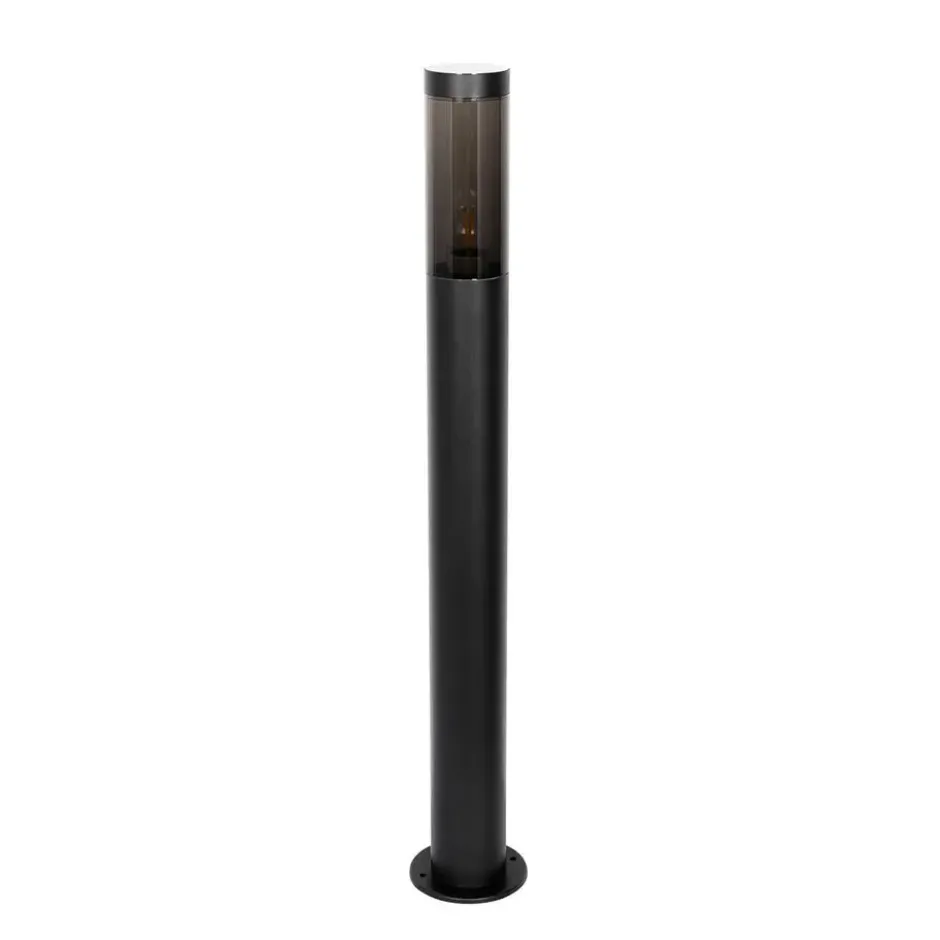 Qazqa sokkellamp rox zwart e27