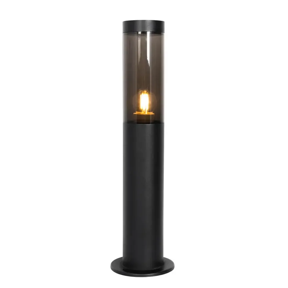Qazqa sokkellamp rox zwart e27