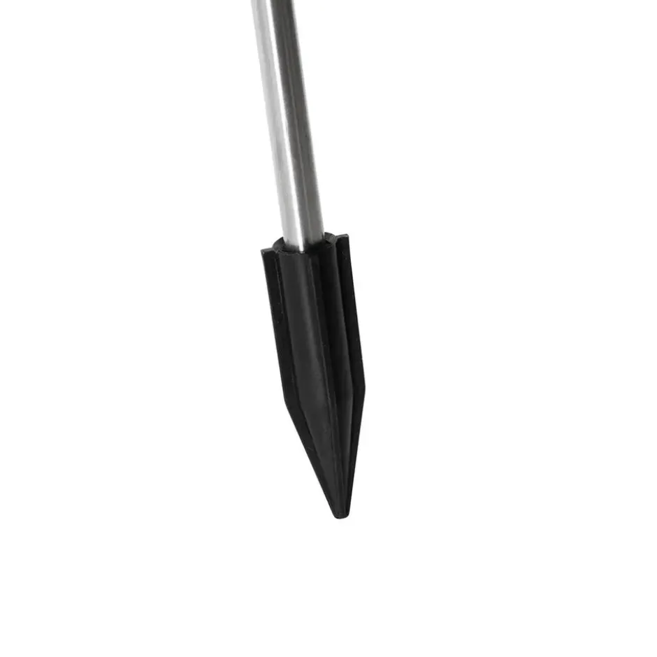 Qazqa solar lamp firefly zwart geïntegreerde led