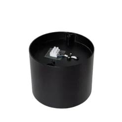 Qazqa spot rondoo up zwart gu10