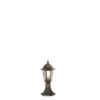 Qazqa staande buitenlamp new haven goudkleurig e27
