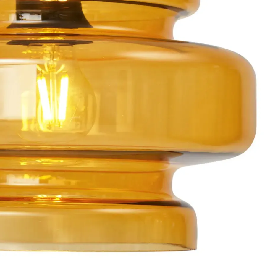 Qazqa staande lamp met kap denise oranje e27