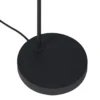 Qazqa staande lamp met kap lofty zwart e27