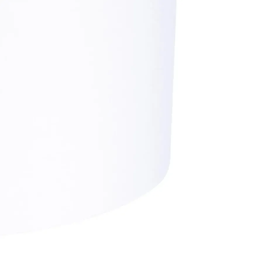 Qazqa staande lamp met kap lofty wit e27