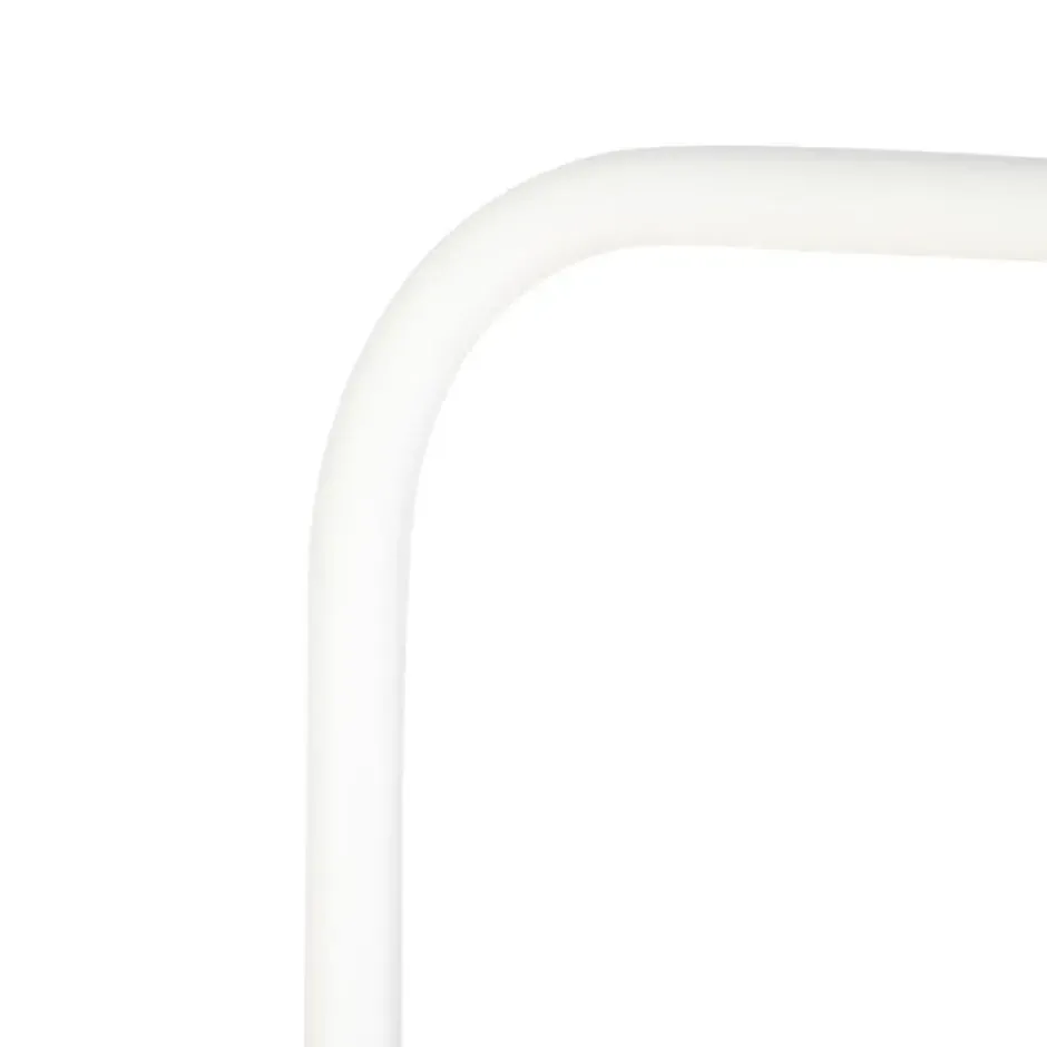 Qazqa staande lamp met kap lofty wit e27