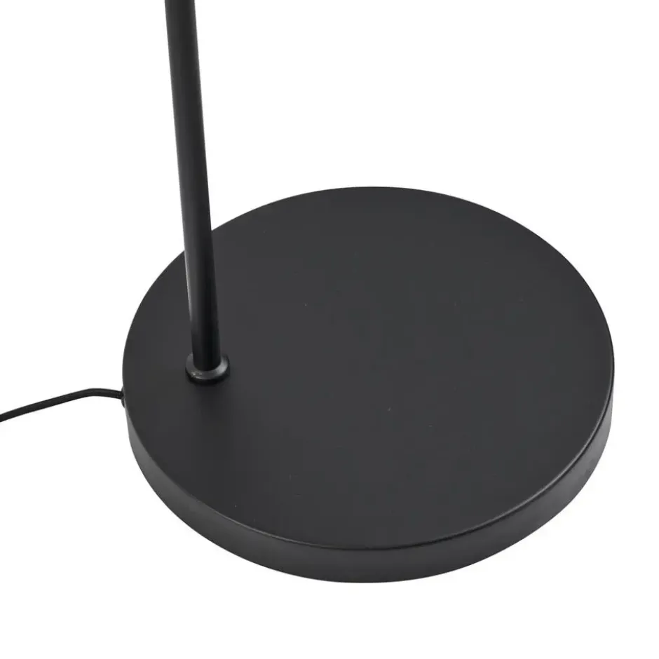 Qazqa staande lamp met kap pluni beige e27