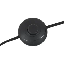 Qazqa staande lamp met kap pluni beige e27