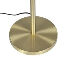 Qazqa staande lamp met kap simplo groen e27