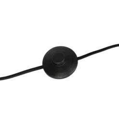 Qazqa staande lamp met kap simplo groen e27