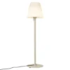Qazqa staande lamp met kap virginia beige e27