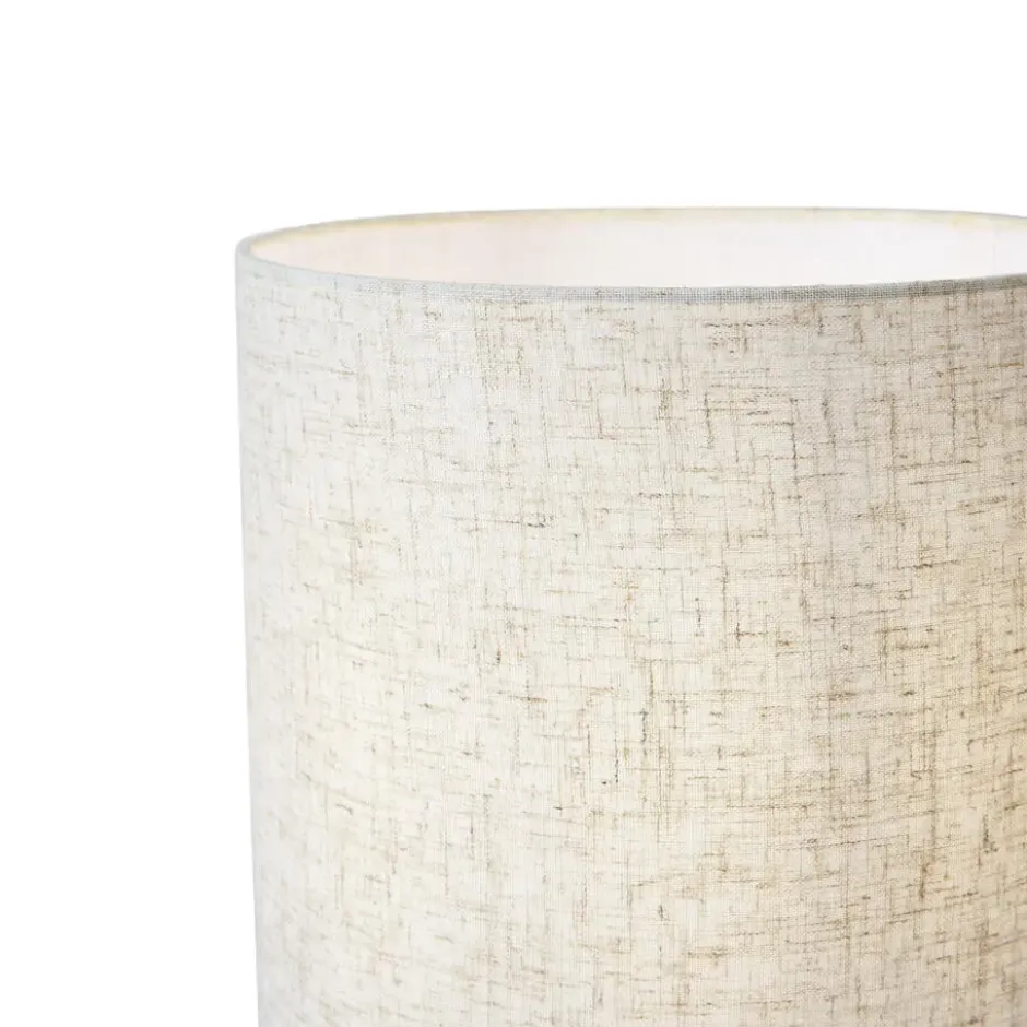 Qazqa tafellamp dahlia beige e27