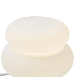 Qazqa tafellamp met glas kumo beige g9
