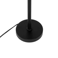 Qazqa tafellamp vt zwart e27