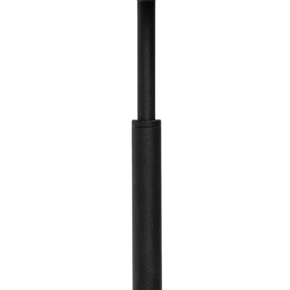 Qazqa tafellamp vt zwart e27