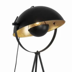 Qazqa tripod lamp magnax zwart e27