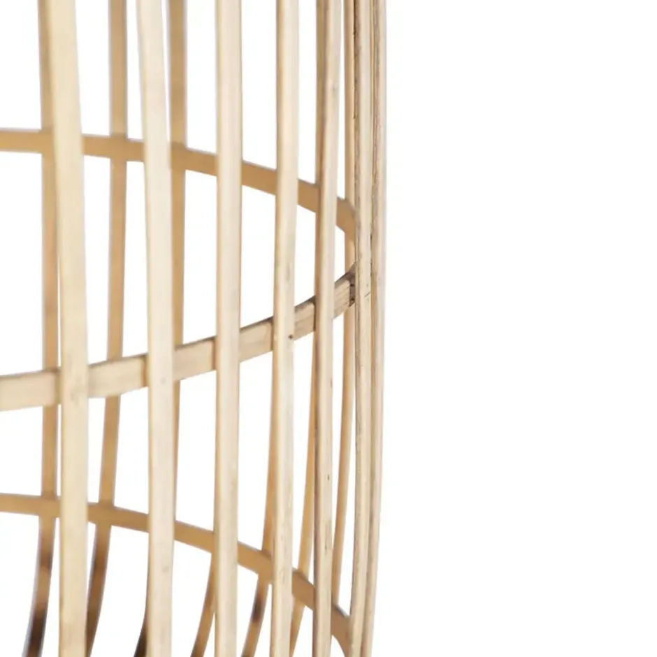 Qazqa tripod lamp manila beige e27