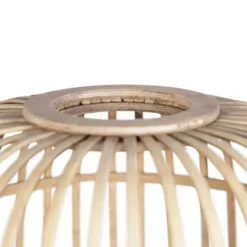 Qazqa tripod lamp manila beige e27