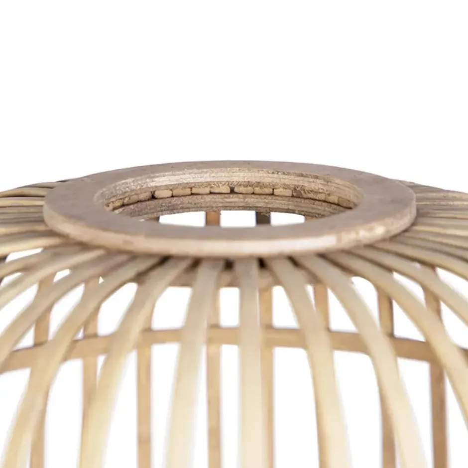 Qazqa tripod lamp manila beige e27
